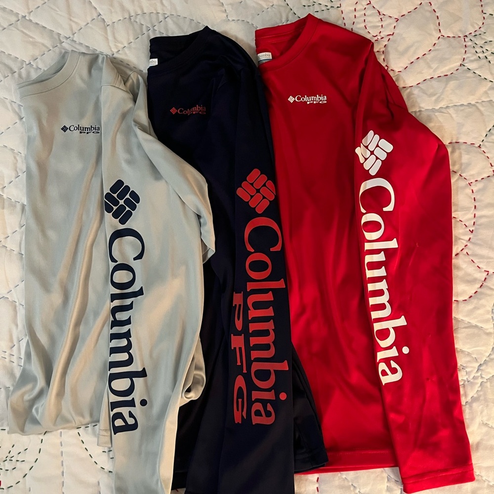Boys- Columbia Terminal Tackle PFG long sleeve NWOT